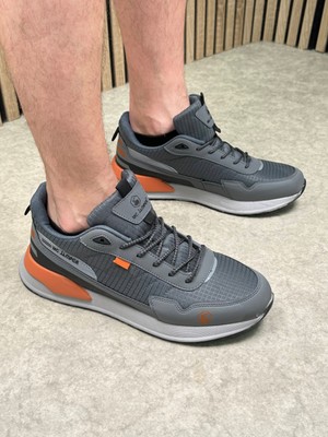 Nstil Günlük Erkek Sneaker Bağcıklı Kalın Tabanlı Rahat Hafif Spor Ayakkabı 2019
