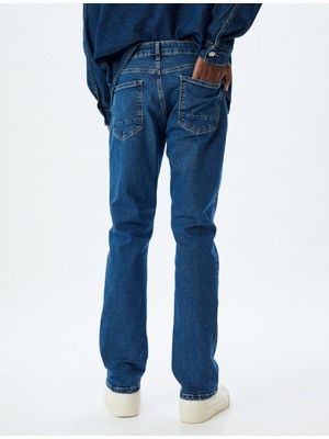 Koton Straight Fit Kot Pantolon - Mark Jean