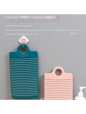 Juanli Çamaşır Tahtası Ev Eski Moda Çamaşır Tahtası Plastik Yatakhane Çamaşır Tahtası (Yurt Dışından)