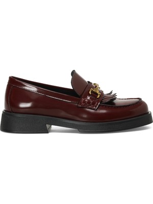 Nine West Nine West Lıana 4Pr Bordo Kadın Loafer