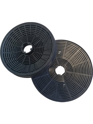Populer Teka Tvt 60.1 Beyaz Duvar Tipi Davlumbaz Karbon Filtre 17,3cm-15,6cm 2 Li Takım