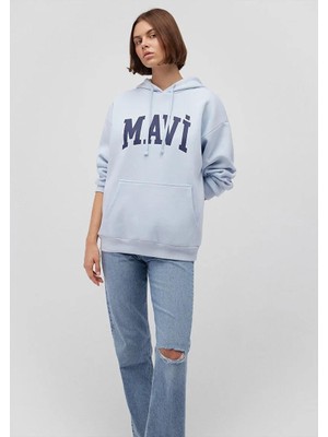 Mavi Logo Kadın Sweatshirt