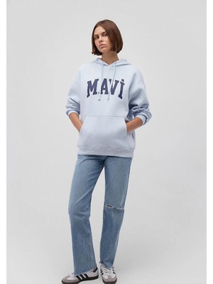 Mavi Logo Kadın Sweatshirt