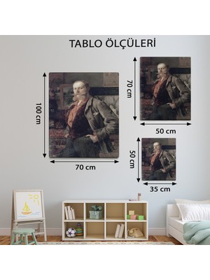 Mervolia Retro Temalı Dekoratif Tablo TBL1196