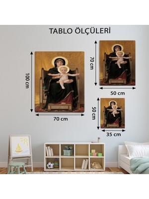 Mervolia Isa ve Çarmıh Tablo TBL1113