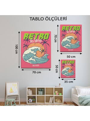 Mervolia Pop Art Temalı Kadın Portre Tablo TBL1215