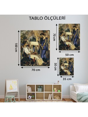 Mervolia Pop Art Temalı Dekoratif Tablo TBL1204