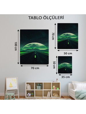 Mervolia Modern Temalı  Mistik Yol Tablo TBL22