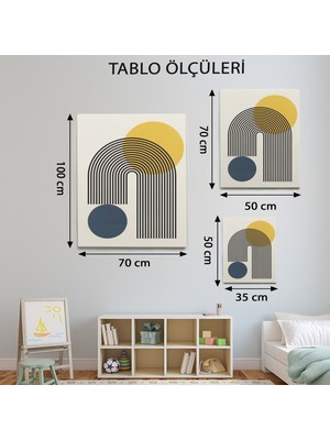 Mervolia Modern Temalı  Bohem Tablo TBL727