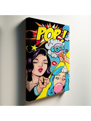 Mervolia Pop Art Temalı  Modern Tablo TBL932