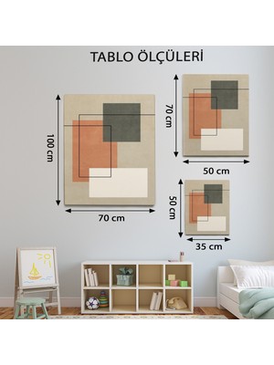 Mervolia Modern Temalı  Bohem Tablo TBL673