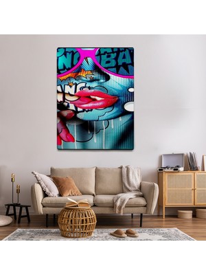 Mervolia Pop Art Temalı  Modern Tablo TBL913