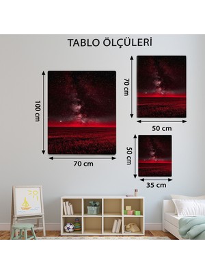 Mervolia Manzara Temalı  Kızılçayır Tablo TBL104