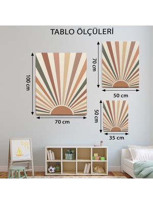 Mervolia Modern Temalı  Bohem Tablo TBL694