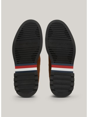 Tommy Hilfiger Süet Kahve Erkek Bot Hılfıger Comfort Lwt Suede Chel