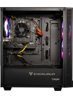 Casper Excalibur E65H.121F-BF50X-0FC Intel Core i3-12100F 16GB RAM 1TB NVME SSD RTX3050 Freedos