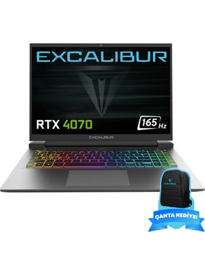 Casper Excalibur G911.1390-EX70X-C Intel Core i9-13900HX 64GB DDR5 RAM 2TB NVME SSD 8GB RTX4070 Freedos Gaming Laptop