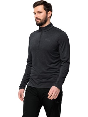 Jack Wolfskin Sky Thermal Hz Erkek Siyah İçlik Üst