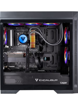 Casper Excalibur E75H.127F-DXB0X-0SD Intel Core i7-12700F 32GB RAM 2 TB NVME SSD GEN4 RTX 4060 Freedos