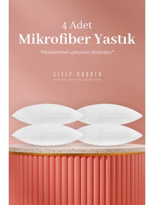 Sleep Garden Microfiber Yastık 4 Adet