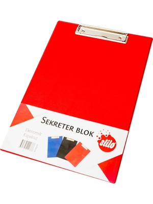 Stilo Sekreterlik Kapaksız Kırmızı 267
