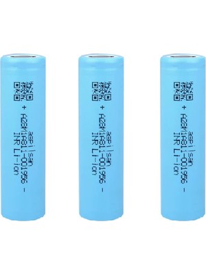 Aspilsan 3 Adet INR18650A28 Li-Ion Şarjlı Pil