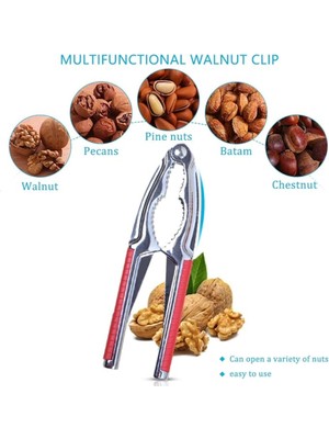 Greathings 2 Kademeli Pense Tipi Fındık - Badem - Ceviz Kıracağı Metal
