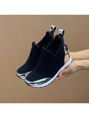 Leyna Içten Dolgu Kadın Spor Topuklu Ayakkabı [9] Yükseklik