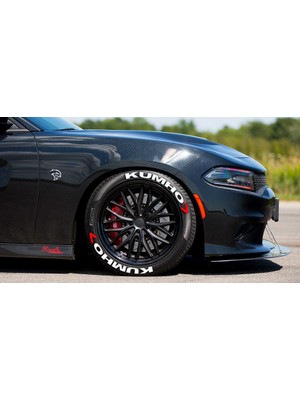 Ps Stickers Lastik Yazısı 8 Kumho Stıker