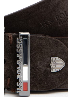 U.S. Polo Assn. Erkek Kahverengi Kemer 50294697-VR029