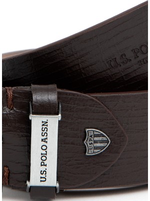 U.S. Polo Assn. Erkek Kahverengi Kemer 50294689-VR029