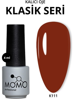 Kalıcı Oje K111, Kiremit Rengi, 4 ml