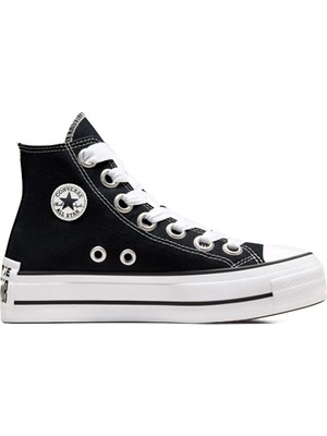 Converse Ctas Lift Hi Kadın Günlük Ayakkabı A10424C Siyah