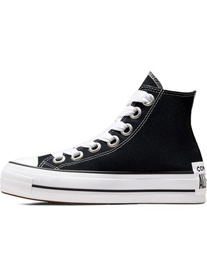 Converse Ctas Lift Hi Kadın Günlük Ayakkabı A10424C Siyah