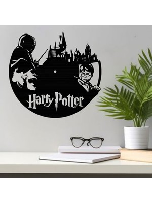 Lerad-Lazer Art Harry Potter 3.lü  Duvar Süs Dekoru. Ahşap Lazer Kesim Duvar Tablo . Hediye Olarak Mükemmeldir