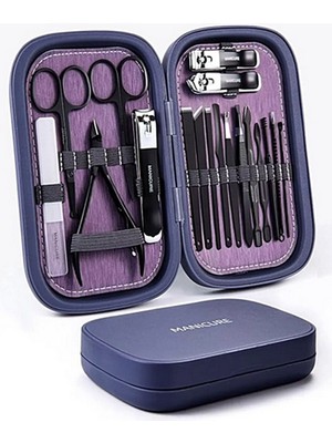 Gaman Gmn-9 Profesyonel 18 Parça Çok Fonksiyonlu Manikür&pedikür Seti El-Ayak-Yüz Bakım Seti