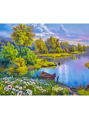 Elegantshop 5d Yapışan Boncuk Goblen 40 x 50 cm Mozaik Tablo Pano 76591