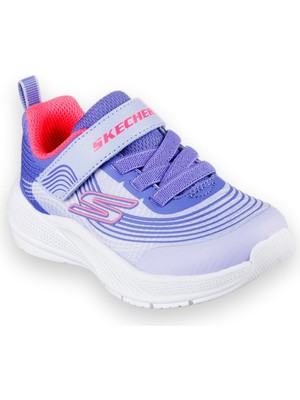 Skechers Microspec Advance Küçük Kız Çocuk Mor Spor Ayakkabı 303575N Lvnp