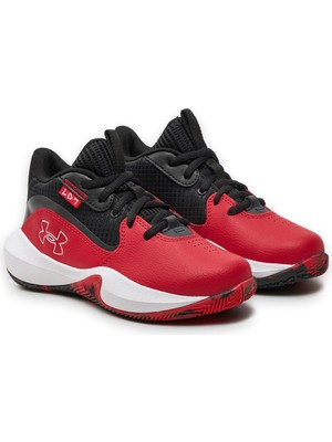 Under Armour 3028514  Ua Ps Lockdown Erkek Spor Ayakkabı Kırmızı Tekstil Dış Materyal ile Şık Tasarım