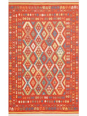 Eko Halı Nomad NMD08 Lıght Multy Pamuk Ile Üretilen Çift Taraflı Kullanıma Uygun Yıkanabilir Otantik Kilim