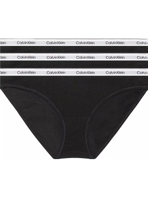 Calvin Klein Kadın Bıkını 3pk Külot-Siyah