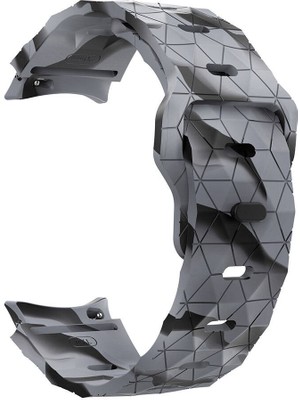 Apsuwa Samsung Galaxy Watch 6 47MM Classic Kordon Kayış Prizma Desen Silikon KRD-116