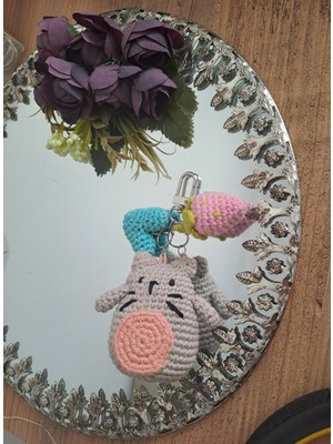 Gonulella Amigurumi Çanta Charmı / Anahtarlık /çanta Aksesuarı / Aksesuar