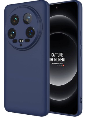 ZORE Xiaomi Mi 14 Ultra Kılıf Mara Lansman Kapak-Lacivert