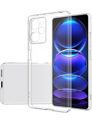 ZORE Xiaomi Poco X5 Pro Kılıf Süper Silikon Kapak-Renksiz