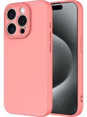 ZORE Apple iPhone 15 Pro Max Kılıf Mara Lansman Kapak-Pembe