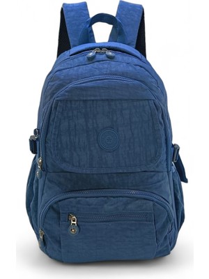 Baginn Klinkır Okul Çantası Yağmur Geçirmez Çok Cepli Hafif Kumaş Lise Ortaokul Sırt Çantası Okul Çantası