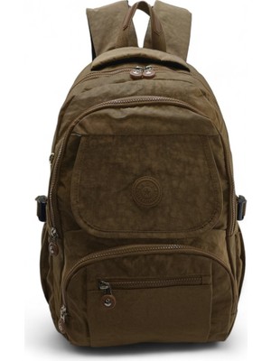 Baginn Klinkır Okul Çantası Yağmur Geçirmez Çok Cepli Hafif Kumaş Lise Ortaokul Sırt Çantası Okul Çantası