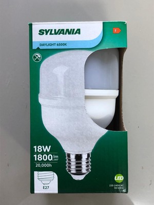 Sylvania 5 Adet Sylvanıa Toledo Hilux 18W=1800 Lümen  6500K Beyaz LED Lamba 20,000 Saat