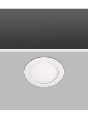 Gecem LED Panel Yuvarlak Sıva Altı 18W 60000K Gbp 8018DA AB60